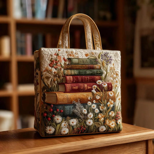 Handcrafted Quilted Bag – Floral Pattern